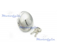 Кришка бака GN125 кругла хром