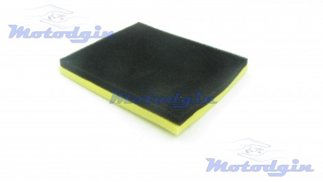 Заготовка повітряного фільтра двошарова 15х12см