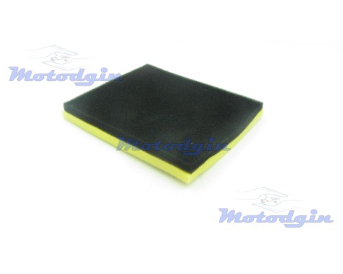 Заготовка повітряного фільтра двошарова 15х12см