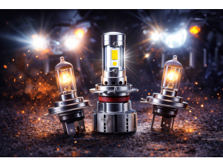 Лампи головного світла для скутерів та мотоциклів