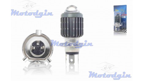 Лампа у фару H4 35/35W 2400Lm 2 діода LPI