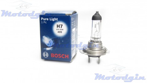 Лампа в фару H7 12V/55w Bosch