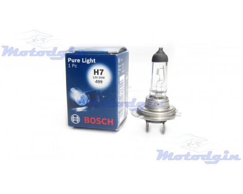 Лампа в фару H7 12V/55w Bosch