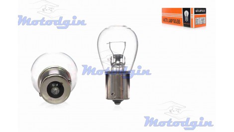 Лампа поворотів та габаритів G23 (BA15S) 12V 21W біла