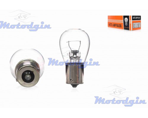 Лампа поворотів та габаритів G23 (BA15S) 12V 21W біла