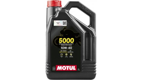Масло 4Т 5000 4л 10W-40 Motul Франция