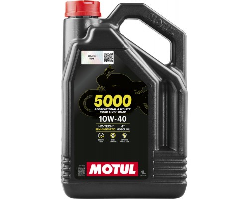 Масло 4Т 5000 4л 10W-40 Motul Франция