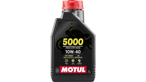 Масло 4Т 5000 10W-40 1л Motul Франция