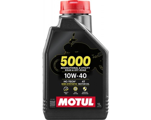 Масло 4Т 5000 10W-40 1л Motul Франция