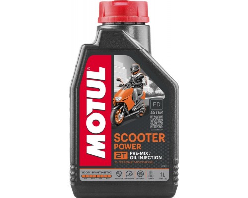 Масло двухтактное SCOOTER POWER 2T 1L