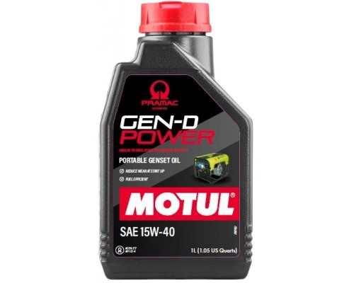 Олива GEN-D POWER SAE 15W40 1L для дизельных генераторов