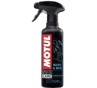 Спрей для очистки мотоцикла без воды WASH & WAX 400ML