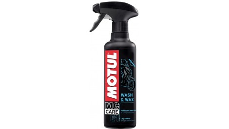 Спрей для очистки мотоцикла без воды WASH & WAX 400ML