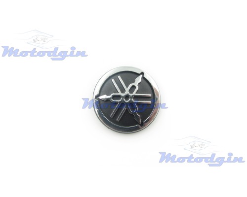 Наклейка логотип Yamaha круглая