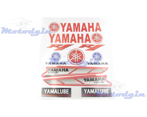 Наклейки Yamaha 33-22sm бронзовые