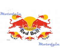 Наклейки спонсор Red Bull #7069A