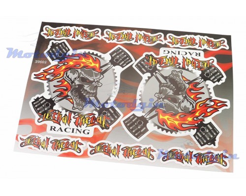 Наклейки Yamaha Skull #5996E