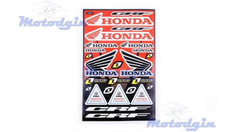Наклейки Honda набор #5987