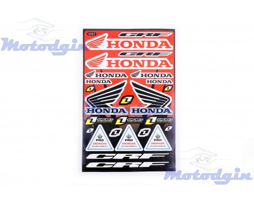 Наклейки Honda набор #5987