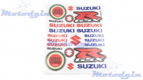 Наклейки Suzuki R-GSX 25x30cm