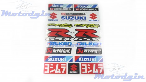 Наклейки Suzuki Falken набор #SF107