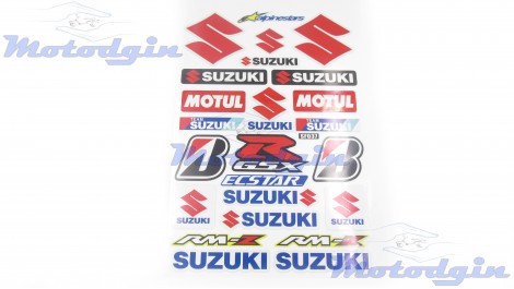 Наклейки Suzuki GSXR набор #SF037