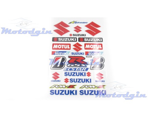 Наклейки Suzuki GSXR набор #SF037