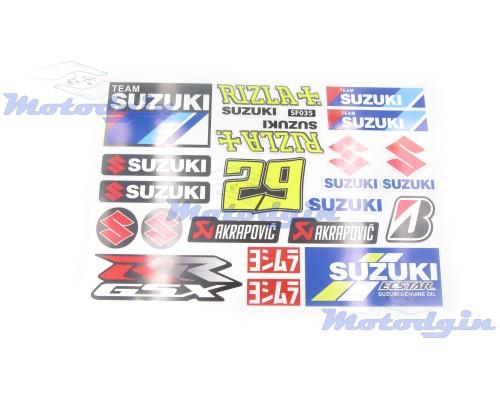Наклейки Suzuki набор #SF035