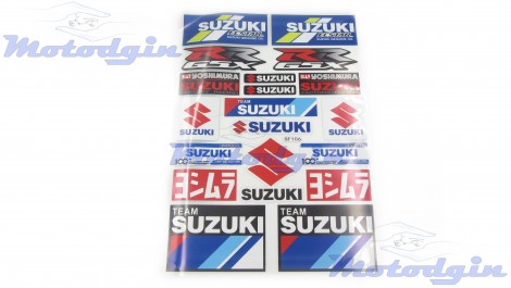 Наклейки Suzuki Yoshimura набор #SF106