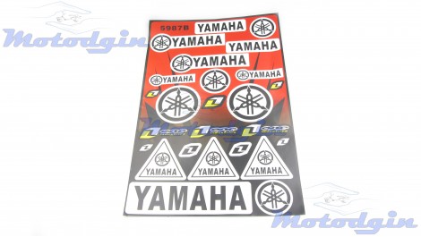 Наклейки Yamaha набор #5987В