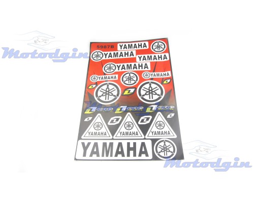 Наклейки Yamaha набор #5987В