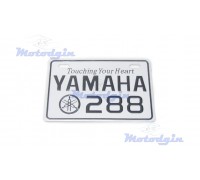 Номерной знак декоративный Yamaha