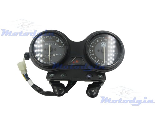 Панель приладів Yamaha YBR125 4 лампи
