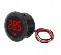 Вольтметр круглий потайний цифровий дисплей