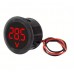 Вольтметр круглий потайний цифровий дисплей