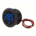 Вольтметр круглий потайний цифровий дисплей