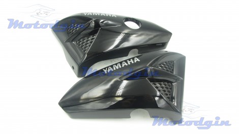 Пластик "зябра" під бак Yamaha YBR125 чорні