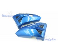 Пластик "зябра" під бак Yamaha YBR125 світло сині