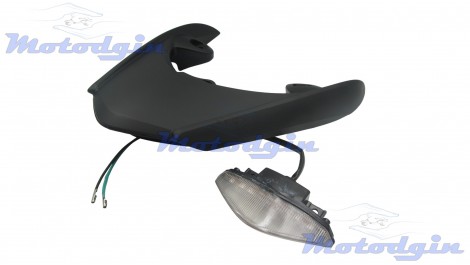 Спойлер Yamaha Jog SA36J / 39J матовий чорний