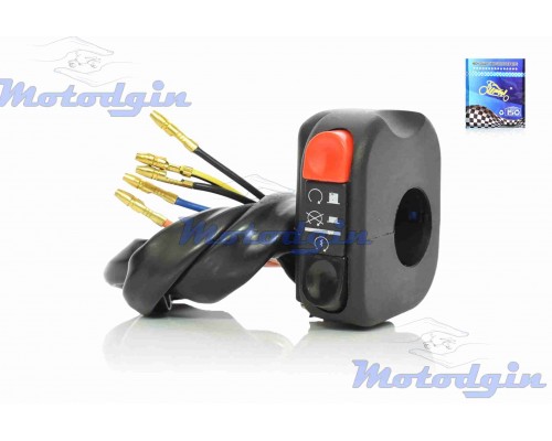 Блок кнопок керма TTR 125, ATV пуск