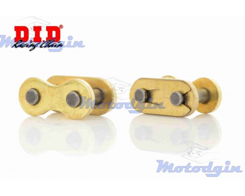 Замок цепи 520HD gold - black
