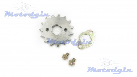 Звезда Yamaha YBR125 передняя 15 зубьев 06-16г