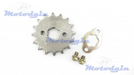 Звезда Yamaha YBR125 передняя 16 зубьев 06-16г
